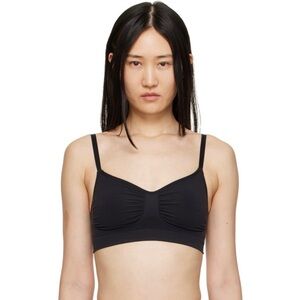SKIMS Seamless Sculpt Bralette in Onyx